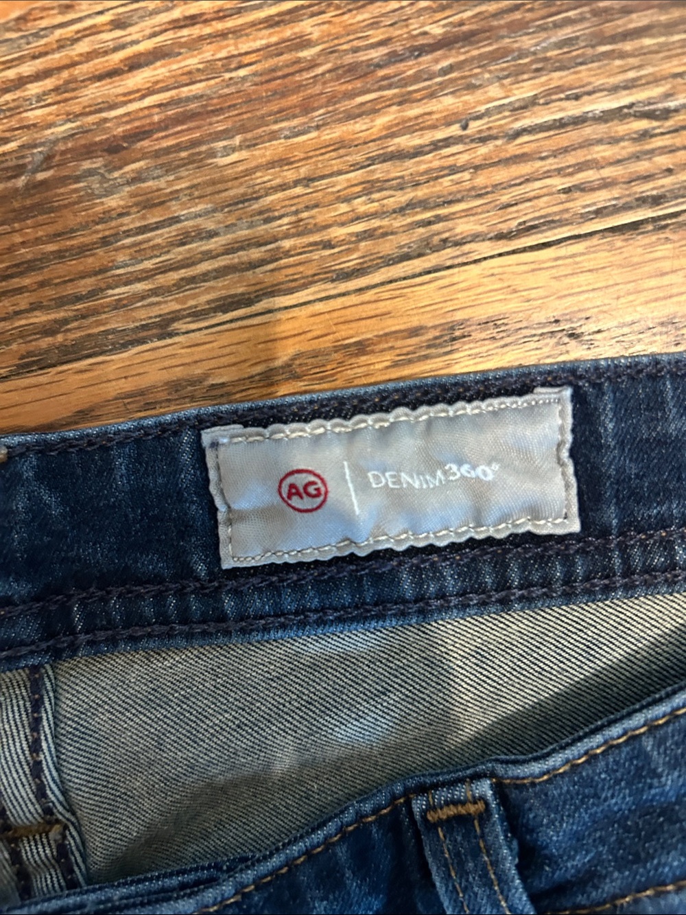 Ag Adriano Goldschmied Men’s Slim Dark Blue Jeans - Picture 6 of 12